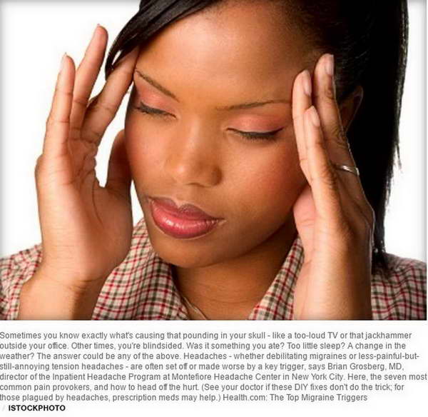 types of head aches and causes gas