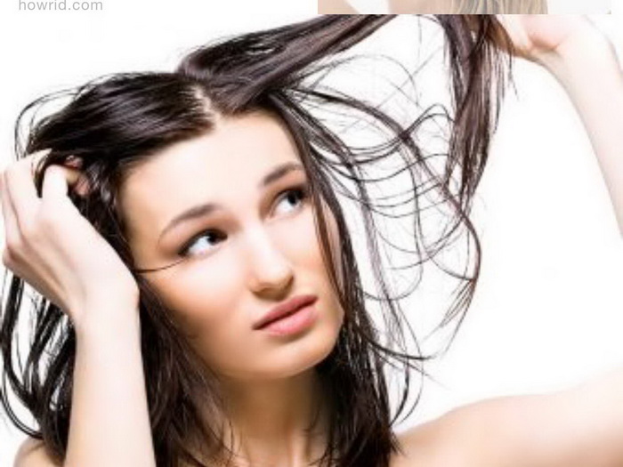 The appearance of Oily Hair says about your health