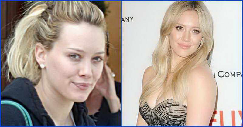 all celebrities without makeup